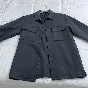 Theory gray/black light jacket s men
